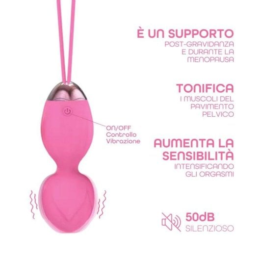 Ovo Vibratório Do You Erotic Ada Dupla Esfera Silicone 10 Modos Wireless