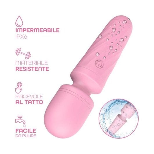 Massajador Wand Do You Erotic Mini Silicone 10 Modos Vibração IPX6 USB