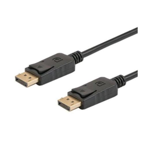 Câble DisplayPort Savio CL-136 2m Connecteurs Plaqués Or 4K