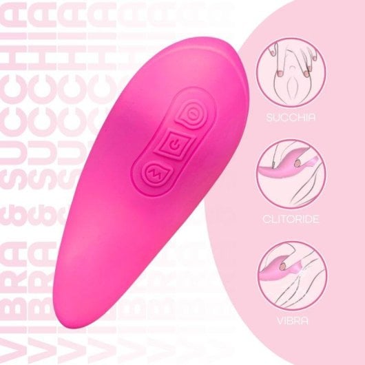 Saugstimulator Do You Erotic Verena 2in1 10 Saugmodi 10 Vibrationen IP65 USB