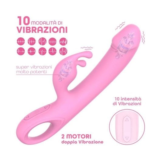 Vibrator Do You Erotic Rabbit Doppelte Stimulation Silikon 10 Modi USB