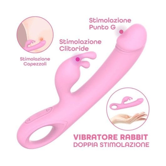 Vibrator Do You Erotic Rabbit Doppelte Stimulation Silikon 10 Modi USB