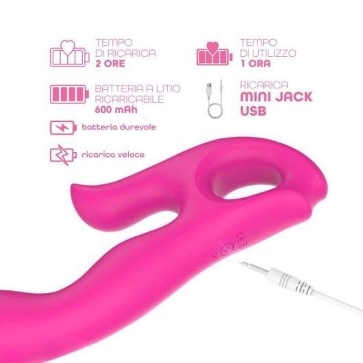 Vibrator Do You Erotic Rabbit Riscaldante doppelte Stimulation 10 Modi IPX7