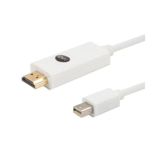 Câble Mini DisplayPort Savio CL-83 1,8 m HDMI Blanc Connecteurs Or