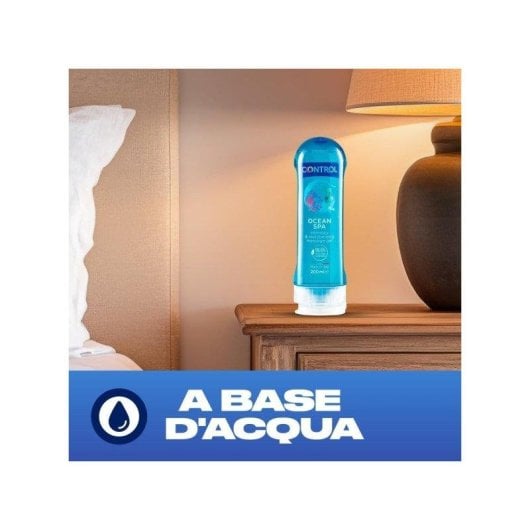 Gel de masaje Control Ocean Spa 200 ml aroma marino hidratante natural