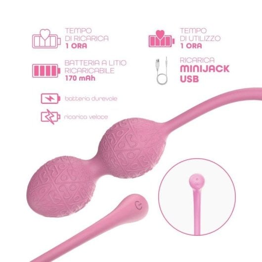 Ovo Vibratório Do You Erotic Smart Silicone Dupla Esfera App IPX7