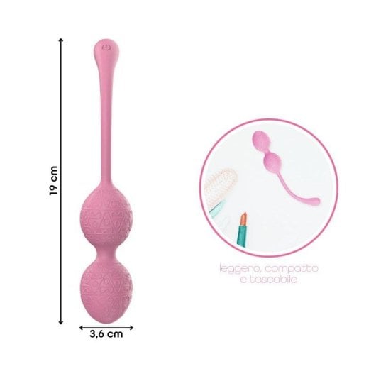 Ovo Vibratório Do You Erotic Smart Silicone Dupla Esfera App IPX7