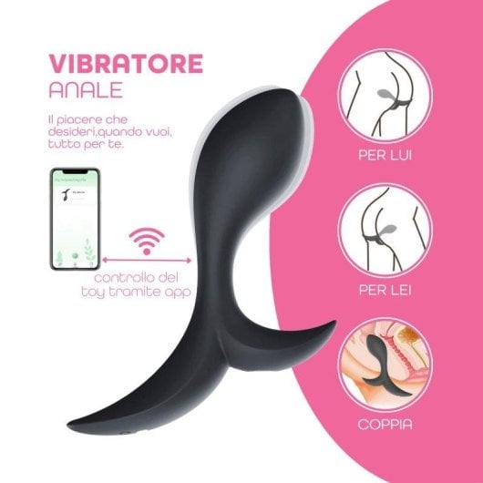 Analvibrator Do You Erotic App-gesteuert Silikon 9 Modi IPX7 Magnet-USB