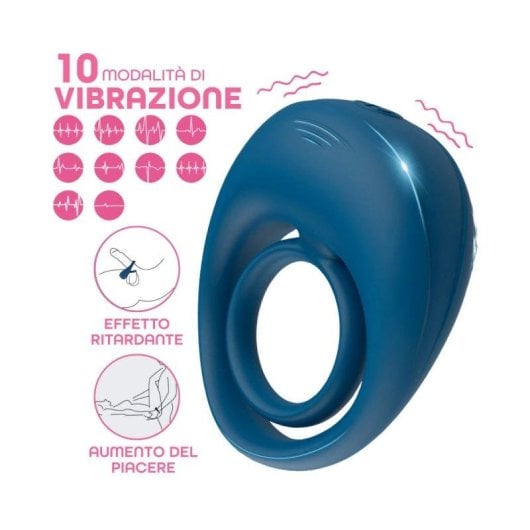 Penisring Do You Erotic Vibrator Silikon USB 10 Modi IPX7 Doppelschlaufe