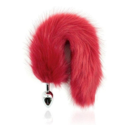 Analplug Do You Erotic ApYX2835H Metall Kunstpelz Realistischer Schwanz 39 cm