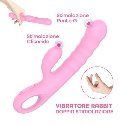 Vibrator Do You Erotic Rabbit Doppelte Stimulation G-Punkt Clitoris Silikon Wiederaufladbar