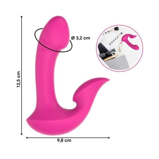Vibrator Do You Erotic Doppia Stimolazione App-Steuerung 10 Modi Silikon