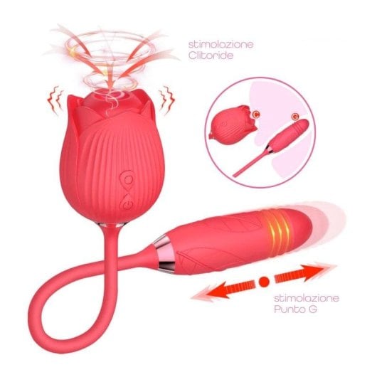 Vibrator Do You Erotic Succhia Clitoride Punkt G Teleskopisch 10 Modi IPX7