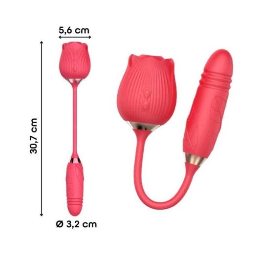 Vibrator Do You Erotic Succhia Clitoride Punkt G Teleskopisch 10 Modi IPX7