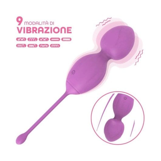 Vaginalkugel Do You Erotic ApIBYA66W039APP Vibrations App-Steuerung Silikon USB