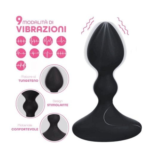 Buttplug Do You Erotic ApIBYA707W012APP Silikon App-Steuerung 9 Modi IPX7