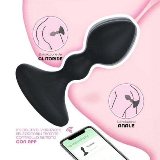 Buttplug Do You Erotic ApIBYA707W012APP Silikon App-Steuerung 9 Modi IPX7