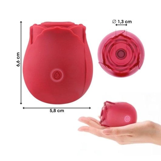 Klitorisstimulator Do You Erotic Rose 10 Modi IPX7 Magnetische USB-Ladung