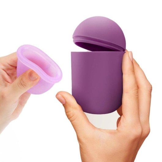 Menstruationstasse Do You Erotic mit tragbarem Sterilisator Silikon medizinisch