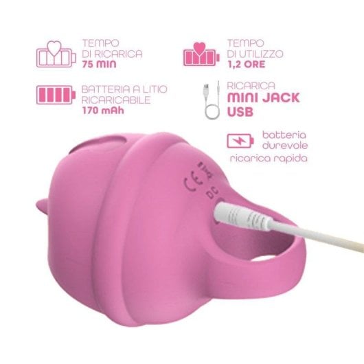 Stimulator Do You Erotic Lecca Clitoride Silikon Vibrator 10 Modi USB IPX7