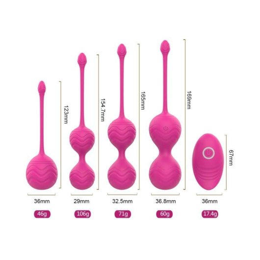 Kegel Ball Do You Erotic Eunice Vibrationsset Silikon Wireless 10 Modi