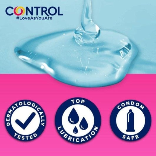 Gel de Massagem Control Thai Passion 200ml base aquosa aroma floral exótico