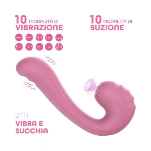 Vibrator Do You Erotic Multifunzione Vibra E Succhia G-Punkt Clitoris IPX7 USB