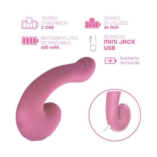 Vibrator Do You Erotic Multifunzione Vibra E Succhia G-Punkt Clitoris IPX7 USB