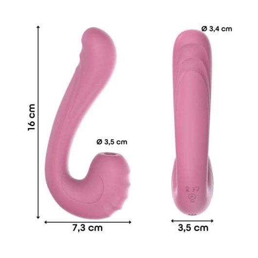 Vibrator Do You Erotic Multifunzione Vibra E Succhia G-Punkt Clitoris IPX7 USB