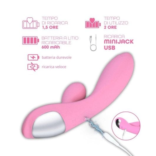 Vibrator Do You Erotic ApIBYA036A Doppelstimulation G-Punkt Clitoris 10 Modi Silikon