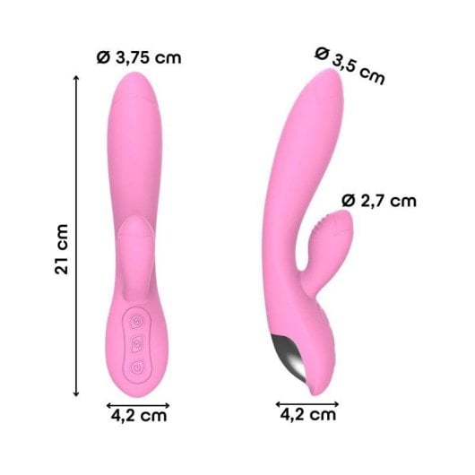 Vibrator Do You Erotic ApIBYA036A Doppelstimulation G-Punkt Clitoris 10 Modi Silikon