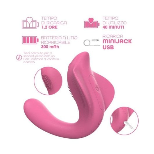 Vibrator Do You Erotic ApIBYA707W006APP U-Form App-Steuerung 9 Modi IPX7