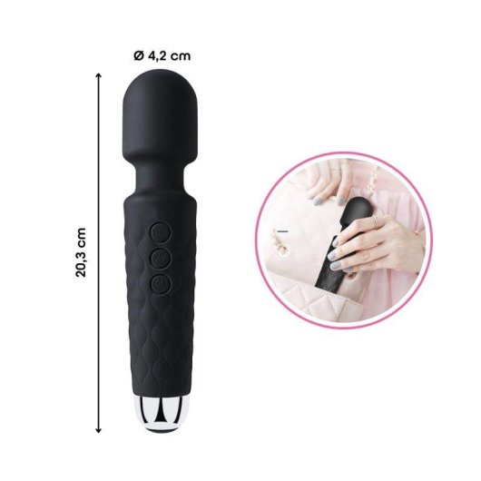 Massajador Wand Do You Erotic Silicone Recarregável 20 Vibrações IPX6