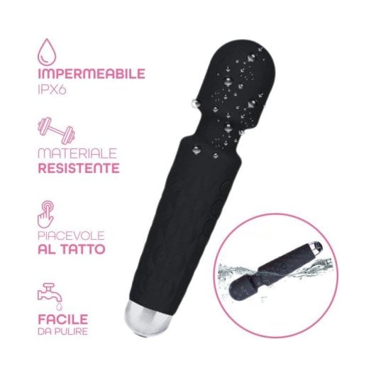 Massajador Wand Do You Erotic Silicone Recarregável 20 Vibrações IPX6
