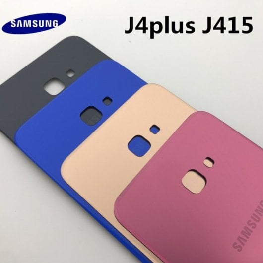 Coque arrière de remplacement pour Samsung Galaxy J4+ J4 Plus 2018 (Ce n'est pas une coque de protection)