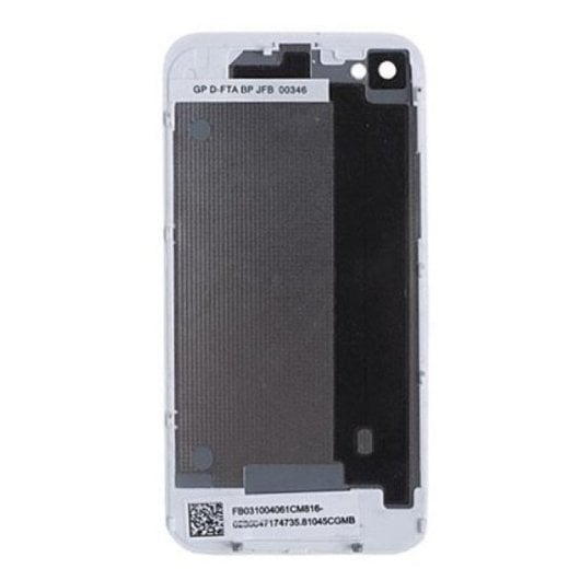 Coque arrière blanche pour iPhone 4