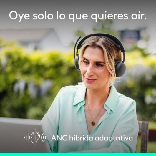 Auriculares Logitech Zone Wireless 2 inalámbricos Bluetooth con Cancelación de Ruido grafito