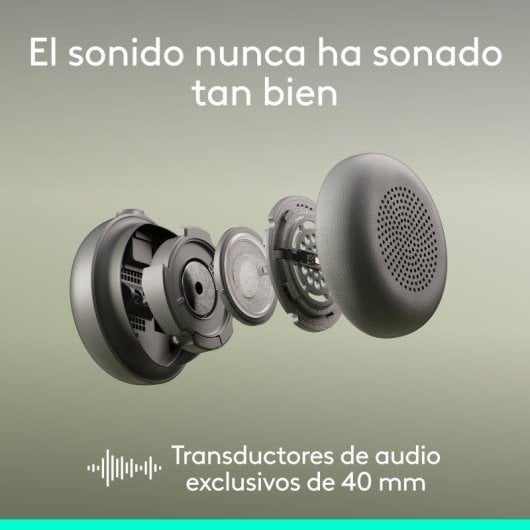 Auriculares Logitech Zone Wireless 2 inalámbricos Bluetooth con Cancelación de Ruido grafito