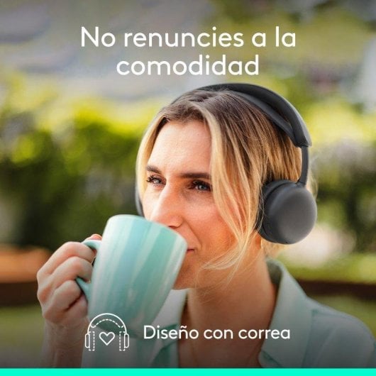 Auriculares Logitech Zone Wireless 2 inalámbricos Bluetooth con Cancelación de Ruido grafito