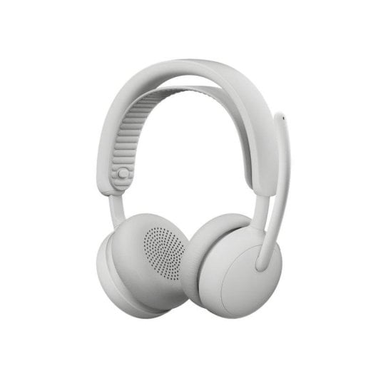 Auriculares Logitech Zone Wireless 2 inalámbricos Bluetooth con Cancelación de Ruido blanco crudo