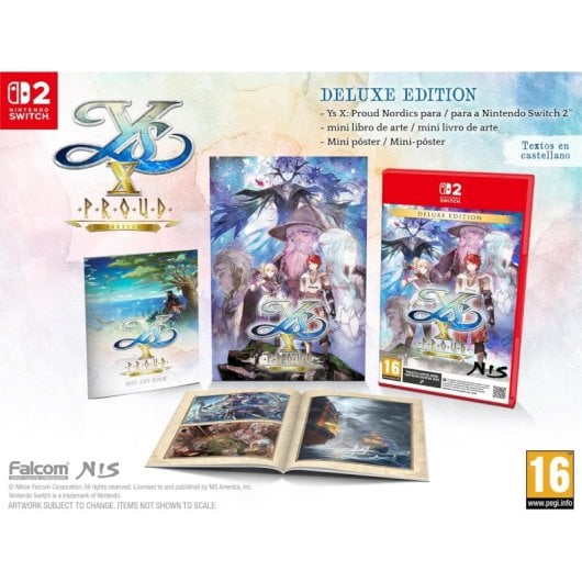 Ys X: Proud Nordics - Edição Deluxe SWITCH 2