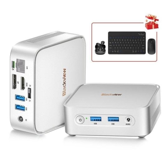 Mini PC Blackview MP50 AMD Ryzen 5 3500U 16GB 512GB SSD Vega 8 Windows 11 Pro Bluetooth