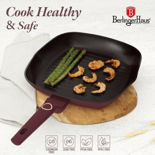 Pfanne Berlinger Haus BH-8049 Deep Sea Leonardo Collection Aluminium TitanPro Induktion