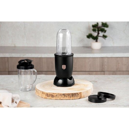 Licuadora Berlinger Haus Monaco BH9506 400W 2 Vasos Black Rose Collection