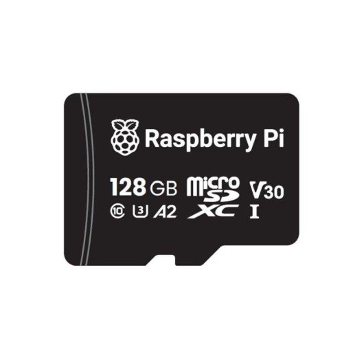 Carte Micro SD Raspberry Pi 128GB Classe A2 Command Queue DDR50 SDR104