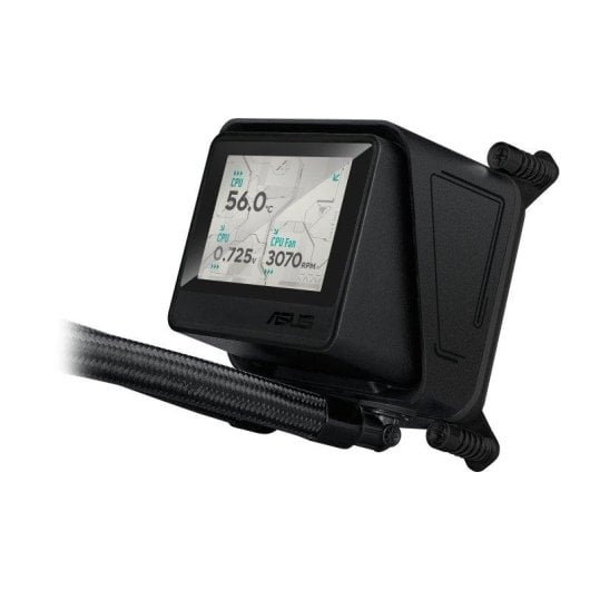 Refrigeração Líquida Asus MAX GAMING LC 360 ARGB LCD 360mm 3 Ventoinhas LCD ARGB