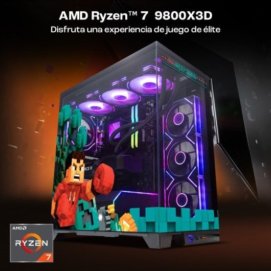 PcCom Imperial By Perxitaa AMD Ryzen 7 9800X3D / 32GB / 2TB SSD / RTX 5070 / Windows 11 Home V3