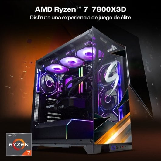 PCCom Imperial par Starwraith AMD Ryzen 7 7800X3D / 32 Go / SSD 2 To / RTX 5070 + Windows 11 Famille V3