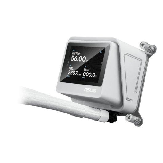 Sistema di raffreddamento a liquido Asus MAX Gaming LC 360 ARGB con schermo LCD, ventole da 360 mm e 3 ventole