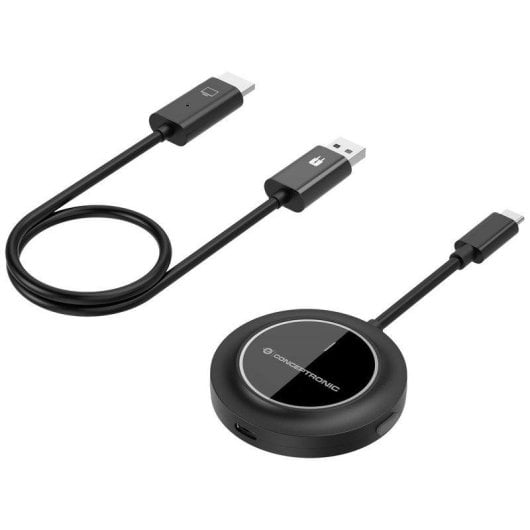 Adaptador Conceptronic ATHERIC01B USB-C para HDMI FullHD 1080P Wireless